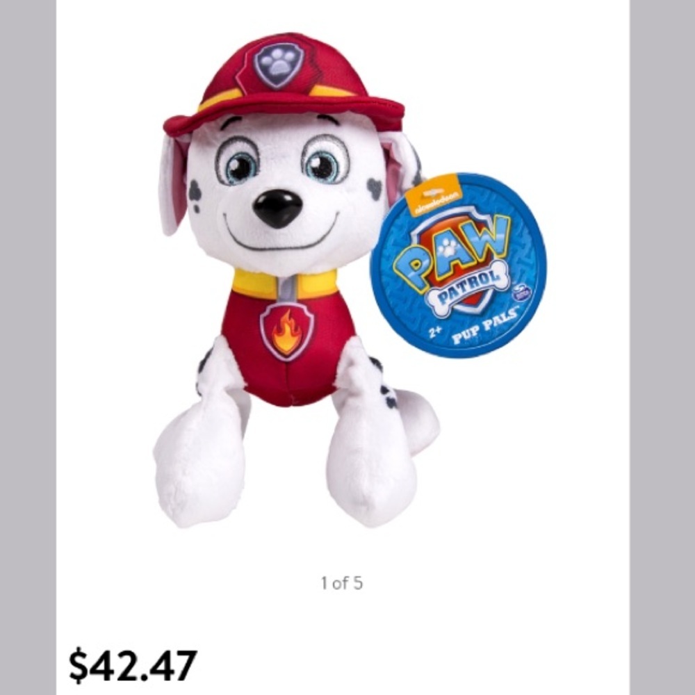 PAW PATROL PLUSH PUP PALS - Marshall
